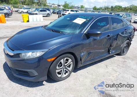 2017 Honda Civic Lx из США, поврежденный, VIN 19XFC2F58HE028261